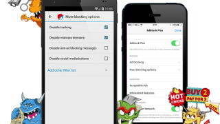 Navigateur mobile Adblock pour Androïd et iOS