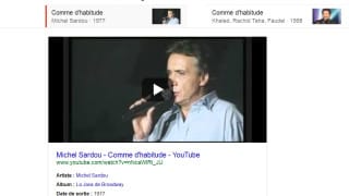 Autres enregistrements de titres musicaux dans le Knowledge Graph de Google