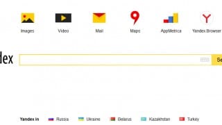 Yandex, moteur de recherche russe leader