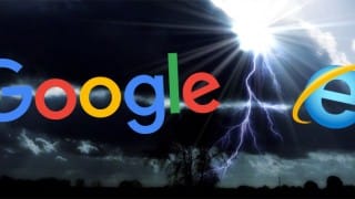 Plantage de la recherche Google sur Internet Explorer 11