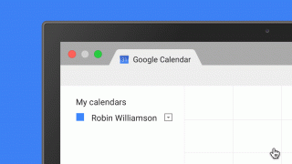 Une corbeille dans Google Agenda