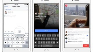 Facebook introduit les vidéos live (en direct) sur l'application mobile iOS du réseau social