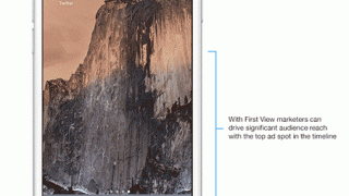 Twitter et son format de publicités First View