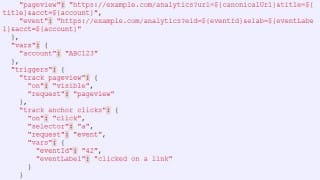 Introduction de la balise AMP-Analytics dans le projet AMP HTML (Google)