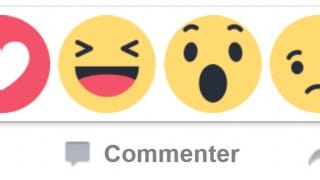Les boutons d'empathie (Reactions buttons) de Facebook enfin disponibles sur mobile et desktop