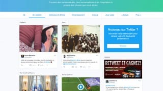 Timeline web de Twitter affichée aux utilisateurs non connectés ni inscrits