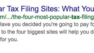 Image de rich snippets dans les SERP de Google
