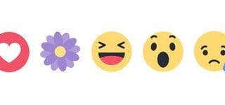 Nouveaux boutons éphémères de réactions (emojis) sur Facebook : fête des mères