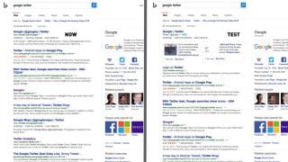 Carousel de tweets dans Bing