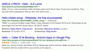 Texte des titres plus gros dans les SERP de Google