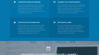 Page des formations web d'Internet-Formation
