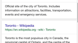 Google ajoute un bouton "back to top"