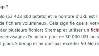 Amélioration de la taille des fichiers Sitemaps XML