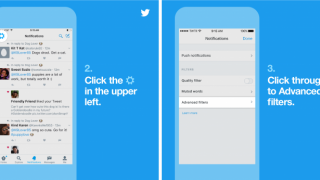 Twitter ajoute des filtres de notifications pour le réseau social