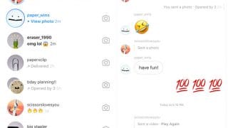 Instagram ajoute les vidéos et photos éphémères à Direct