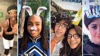 Instagram et Boomerang accueillent les Face Filters, des filtres de visage comme sur SnapChat