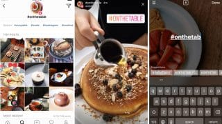 Instagram ajoute la recherche et l'exploration par hashtags Stories