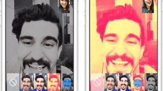 Ajout de filtres d'images et vidéos dans Facebook Messenger