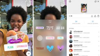 Instagram ajoute des sondages dans les Stories du réseau social mobile