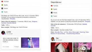 Affichage des posts de musiciens dans le Knowledge Graph de Google avec Posts on Google