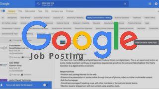 Google Job Posting (offres d'emploi)