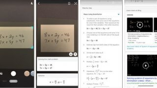 Bing Images propose Math Solver sur iOS et Android pour résoudre les problèmes mathématiques