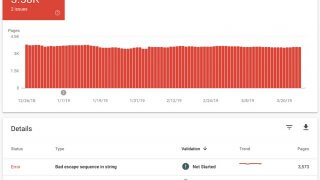 Rapport sur les données structurées non analysables dans la Google Search Console