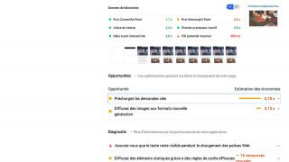 Nouveau design de Pagespeed Insights