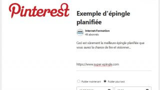 Pinterest ajoute un système de planification d'épingles