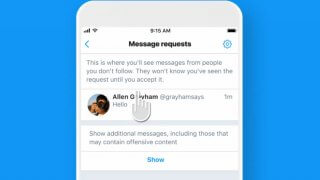 Twitter ajoute un filtre pour les demandes de messages indésirables