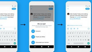 Twitter teste la limitation des réponses à des tweets