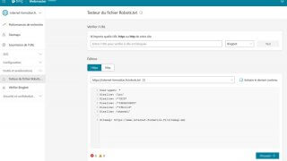 Nouveau testeur de fichiers robots.txt dans les Bing Webmaster Tools