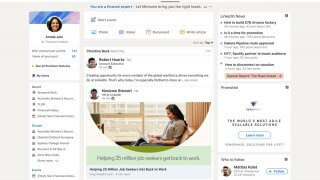 Nouvelle interface de Linkedin en 2020