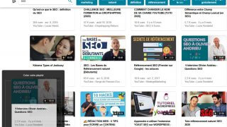 Ajouts de vidéos dans les listes de lecture sur Microsoft Bing Vidéos