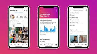 Nouveau tableau de bord professionnel pour Instagram